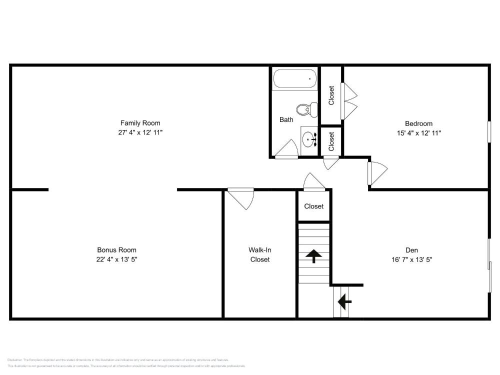Four-Bedroom House interior
